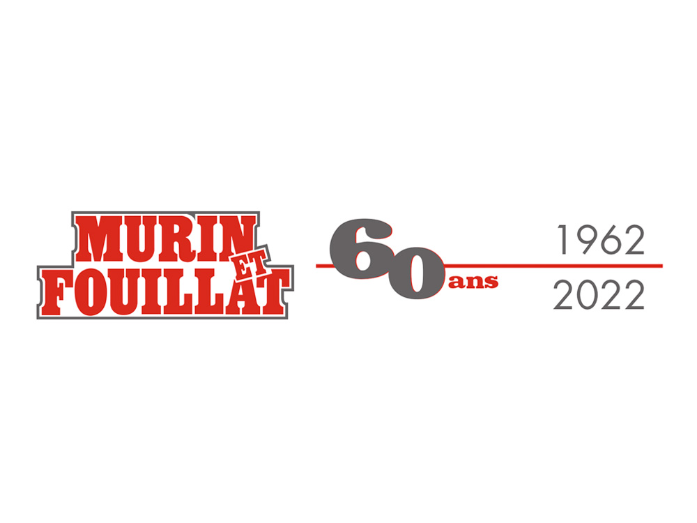 logo 60 ans murin et fouillat