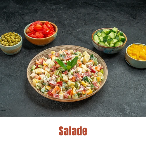 image illustrative application salade