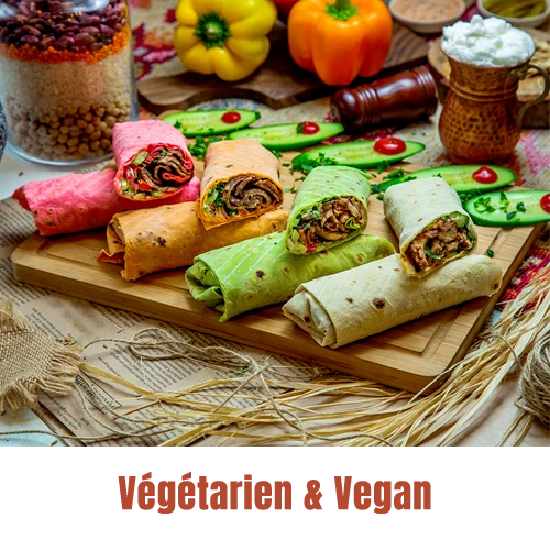 image illustrative application végétarien & vegan