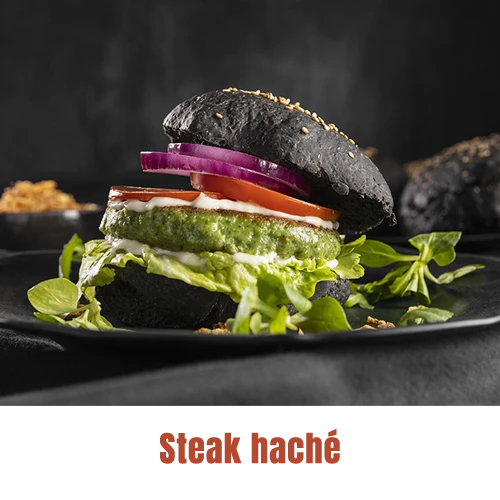 image illustrative application steak haché végétal