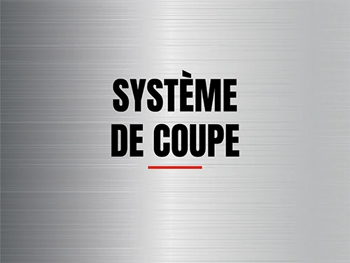 image illustrative catégorie Système de coupe