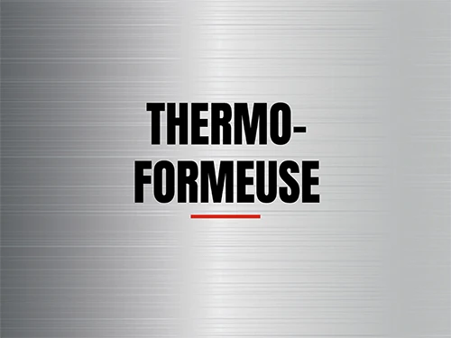 image illustrative catégorie thermoformeuse