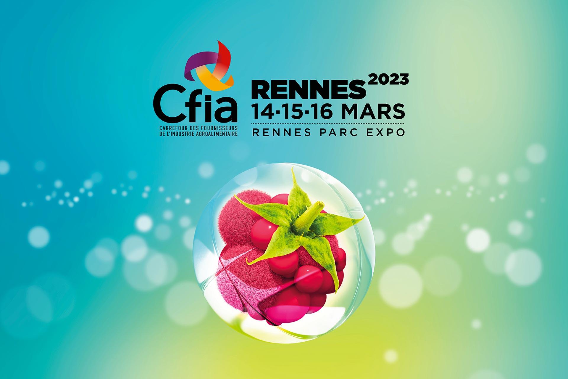 affiche salon cfia rennes 2023