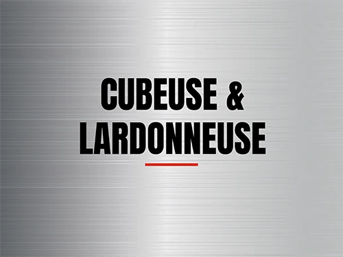 Image illustrative catégorie cubeuse & lardonneuse