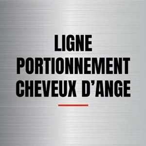 Ligne de portionnement cheveux d'ange