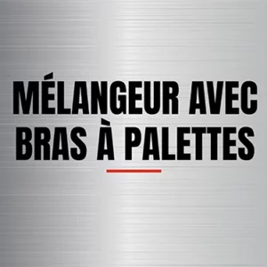 Mélangeur avec bras à palettes